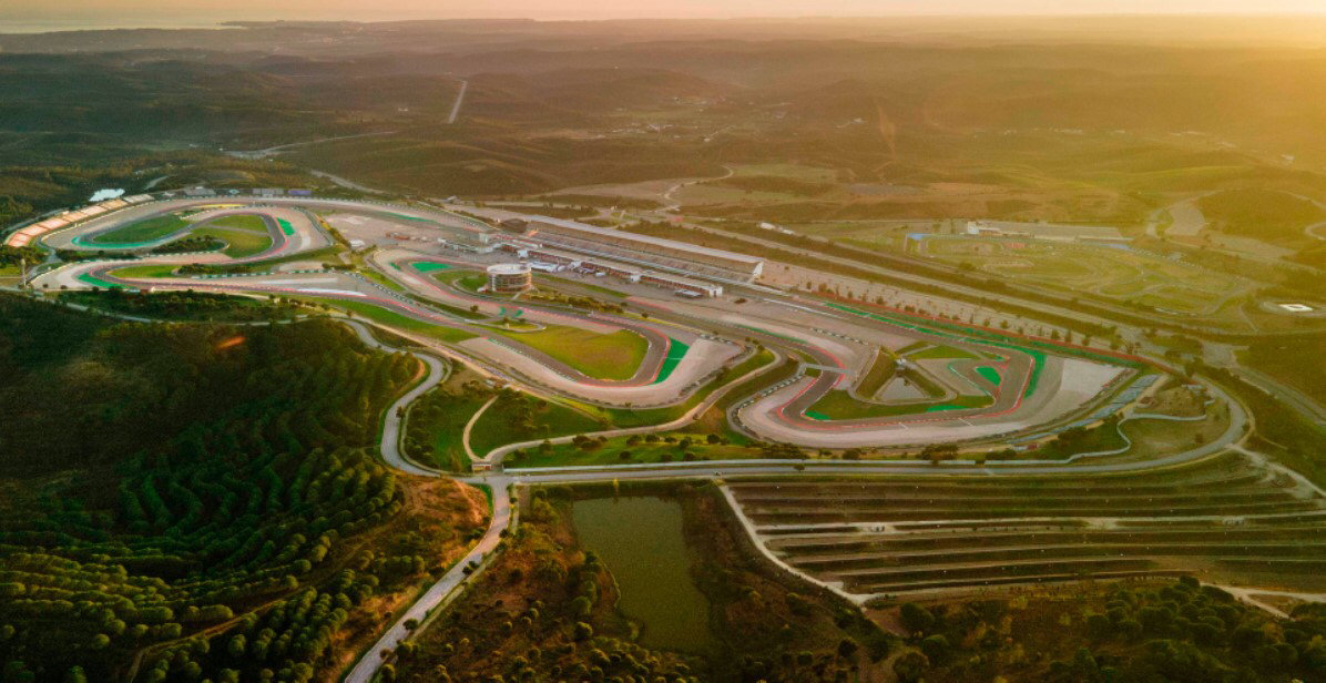 Aerial View of Portimao Circuit